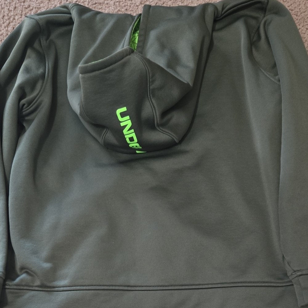 Under Armour Green Hoodie for Kids - Picture 8 of 8